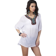 Load image into Gallery viewer, Embroidery Blouse Shirt