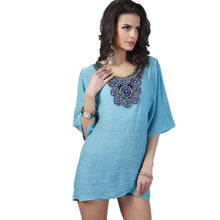 Load image into Gallery viewer, Embroidery Blouse Shirt