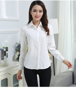Brand Office Blouse Shirt White