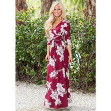 Load image into Gallery viewer, Robe Longue Women Maxi Dress