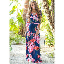 Load image into Gallery viewer, Robe Longue Women Maxi Dress