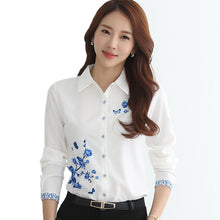 Load image into Gallery viewer, Spring Summer Women Blouse Shirt 2018