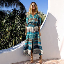 Load image into Gallery viewer, Bohemian Women Dress Summer Beach