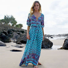 Load image into Gallery viewer, Bohemian Women Dress Summer Beach