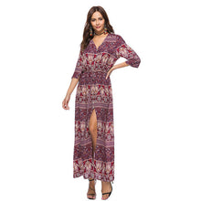 Load image into Gallery viewer, Bohemian Women Dress Summer Beach