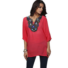 Load image into Gallery viewer, Spring Summer Blouse Shirt