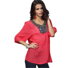 Load image into Gallery viewer, Spring Summer Blouse Shirt