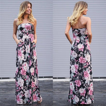 Load image into Gallery viewer, Robe Longue Women Maxi Dress Beach