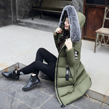 Load image into Gallery viewer, Parka Harajuku Winter Warm Solid