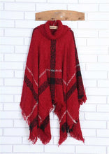 Load image into Gallery viewer, Mujer Cardigan Poncho Tricot Winter