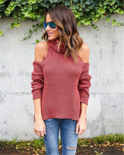 Load image into Gallery viewer, Slim Long Sleeve Knitwear  Sweaters