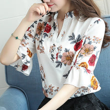 Load image into Gallery viewer, Chiffon Blusas Mujer De Moda